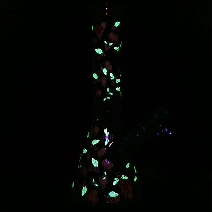 Pulsar Greatest Hits Series Glow Herb Pipe Duo / 10" / 14mm F Smoke Drop