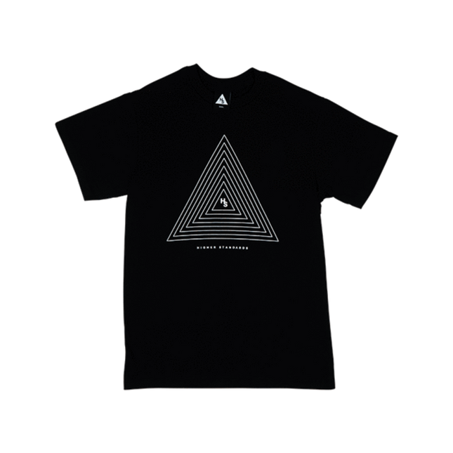 Higher Standards T-Shirt - Concentric Triangle