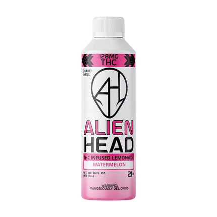 Alien Head D9 THC Lemonade | 16oz | 128mg | 4ct