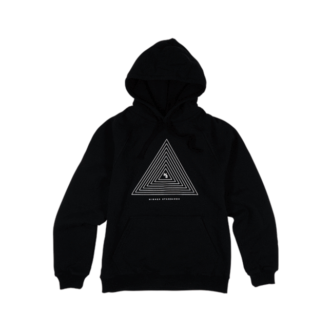 Higher Standards Hoodie - Concentric Triangle