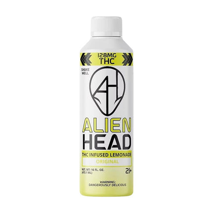 Alien Head D9 THC Lemonade | 16oz | 128mg | 4ct