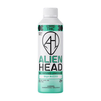 Alien Head D9 THC Lemonade | 16oz | 128mg | 4ct