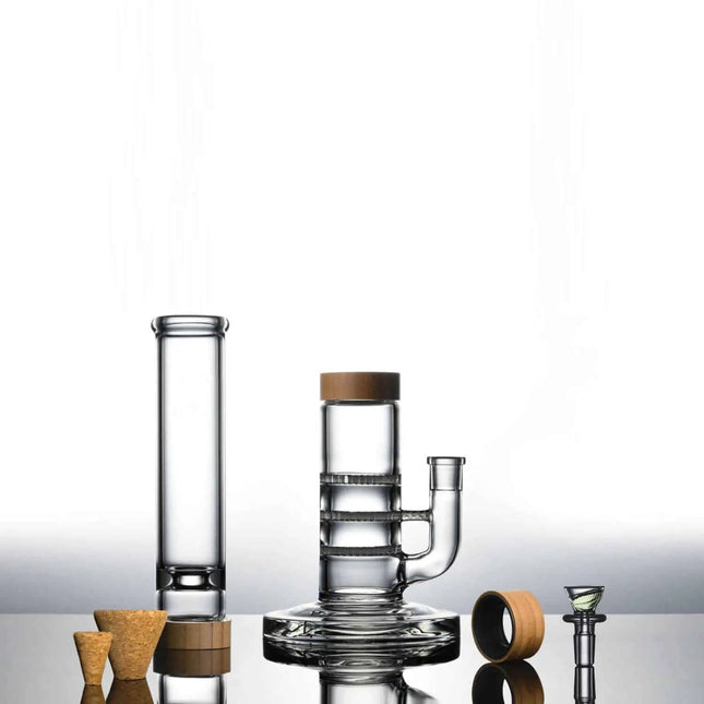 Vitae Glass T.H.C Bong - 16" (Triple Honey Comb)