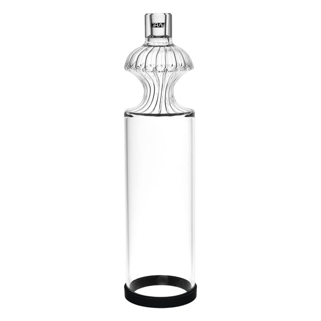 GRAV Monarch Gravity Water Pipe - 12" - 14mm F - Clear