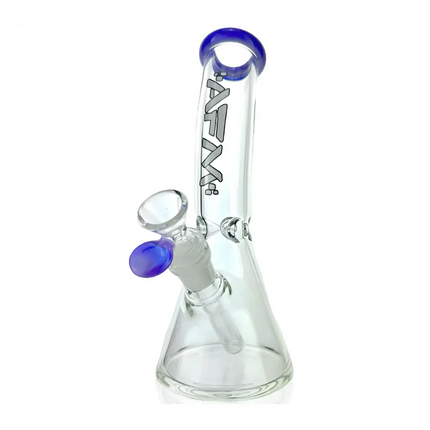 AFM Glass 8.5" Bent Beaker Glass Water Pipe - Vape Boss