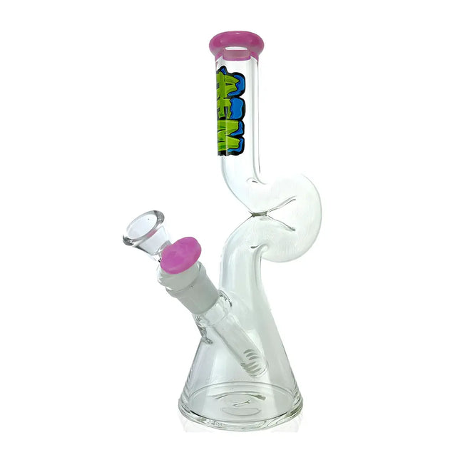AFM Glass 9" Mini Hunchback Glass Water Pipe - Vape Boss