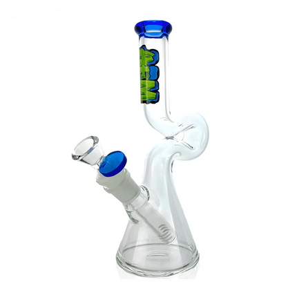 AFM Glass 9" Mini Hunchback Glass Water Pipe - Vape Boss