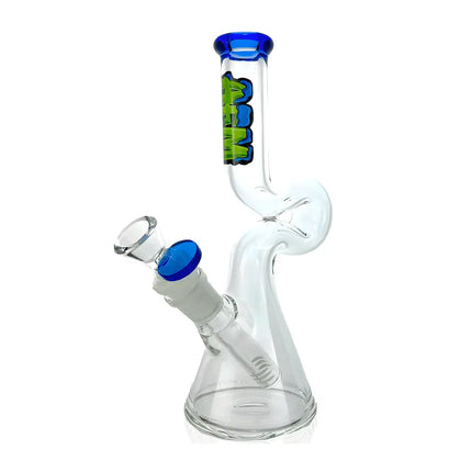 AFM Glass 9" Mini Hunchback Glass Water Pipe - Vape Boss