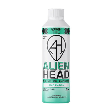 Alien Head D9 THC Lemonade | 16oz | 128mg | 4ct - Vape Boss