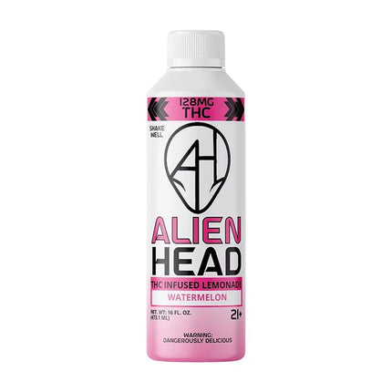 Alien Head D9 THC Lemonade | 16oz | 128mg | 4ct - Vape Boss