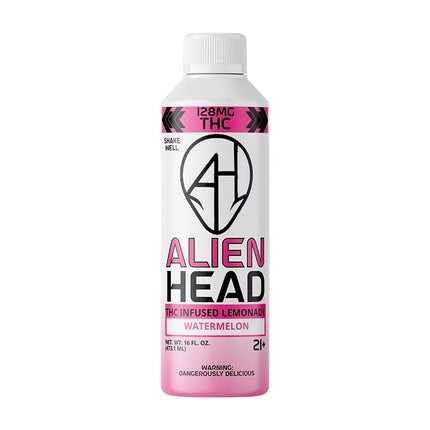 Alien Head D9 THC Lemonade | 16oz | 128mg | 4ct - Vape Boss