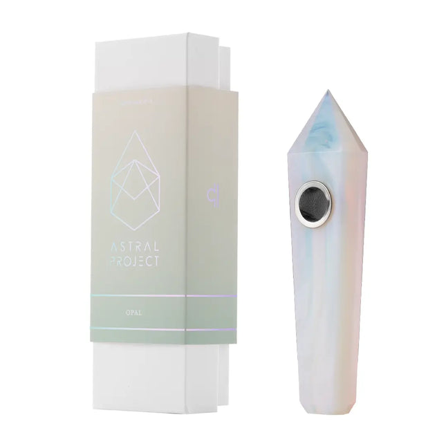 Astral Project Gemstone Pipe Smoke Drop