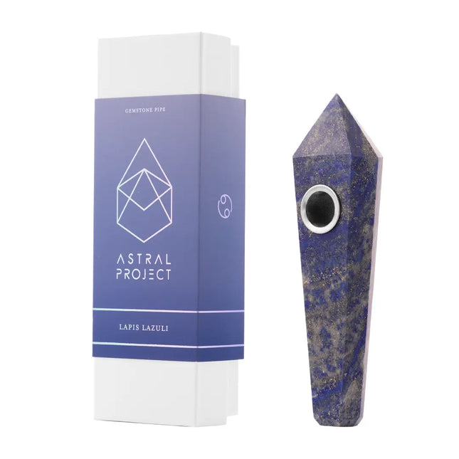 Astral Project Gemstone Pipe Smoke Drop