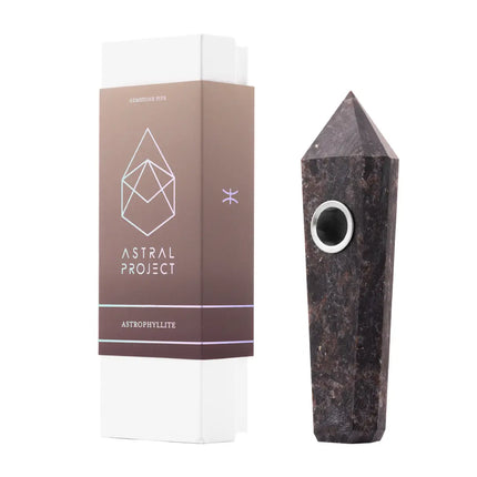 Astral Project Gemstone Pipe Smoke Drop