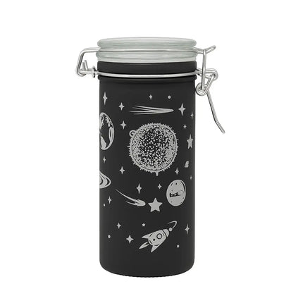 BLACK FROSTED - GALAXY STORAGE JAR - Vape Boss