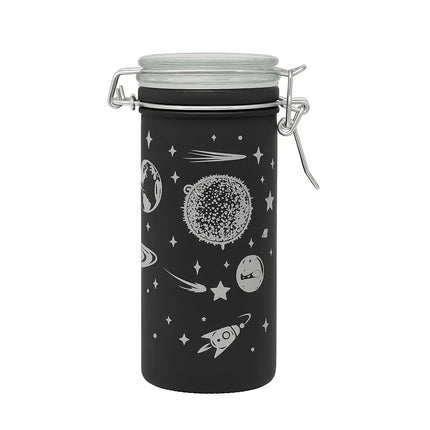 BLACK FROSTED - GALAXY STORAGE JAR - Vape Boss