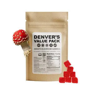 Bulk Amanita Mushroom Gummies (40 Gummies/200,000mg) - Vape Boss