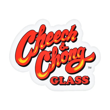 Cheech & Chong Glass Happy Herbs Spoon Pipe | 4.5" - Vape Boss