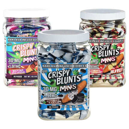 Crispy Blunts D9 Minis - 30mg/pc 40ct - Vape Boss