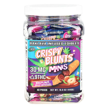 Crispy Blunts D9 Minis - 30mg/pc 40ct - Vape Boss