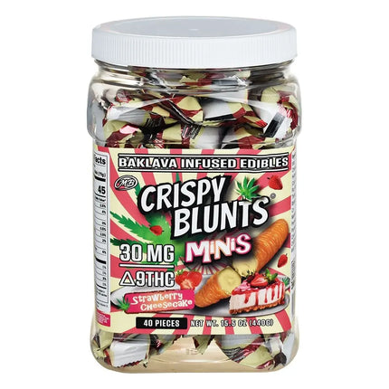 Crispy Blunts D9 Minis - 30mg/pc 40ct - Vape Boss