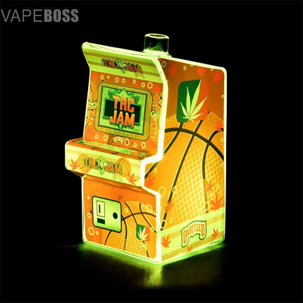 Dabtized Arcade LED Bubbler Dab Straw & Dry Herb Pipe - 7.5" - Vape Boss