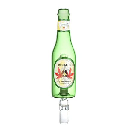 Dabtized Beer Burner Dab Straw & Dry Herb Pipe - 7.75" / 10mm F / Designs Vary - Vape Boss