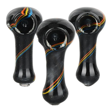 Dark Side Of The Glass Spoon Pipe - 3" Smoke Drop