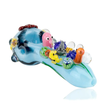 Empire Glass Works Great Barrier Reef Dry Pipe Smoke Drop