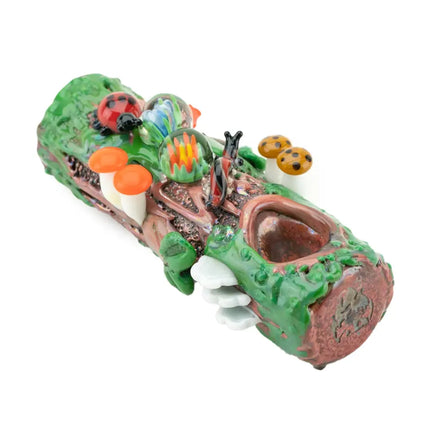 Empire Glass Works Mossy Log Dry Pipe - Vape Boss