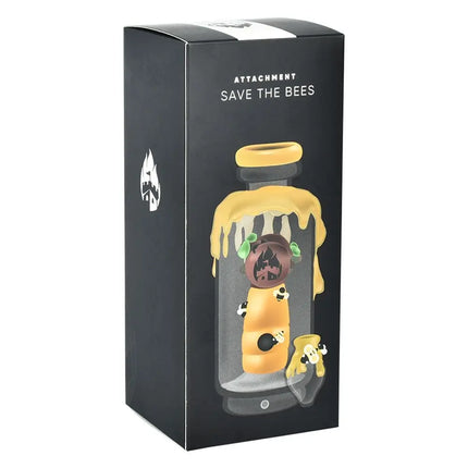 Empire Glassworks Save The Bees For Puffco Peak & Pro - 4.25" - Vape Boss