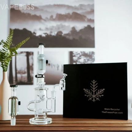 Freeze Pipe Klein Recycler - Vape Boss