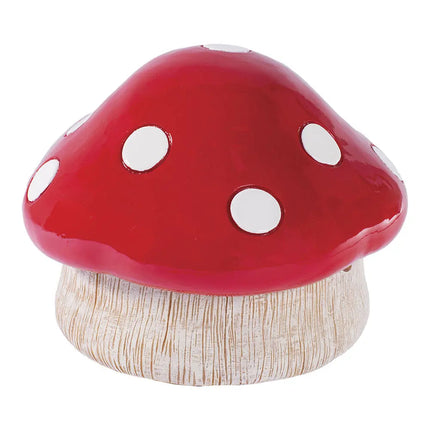 Fujima Red Mushroom Covered Ashtray - 4.75" - Vape Boss