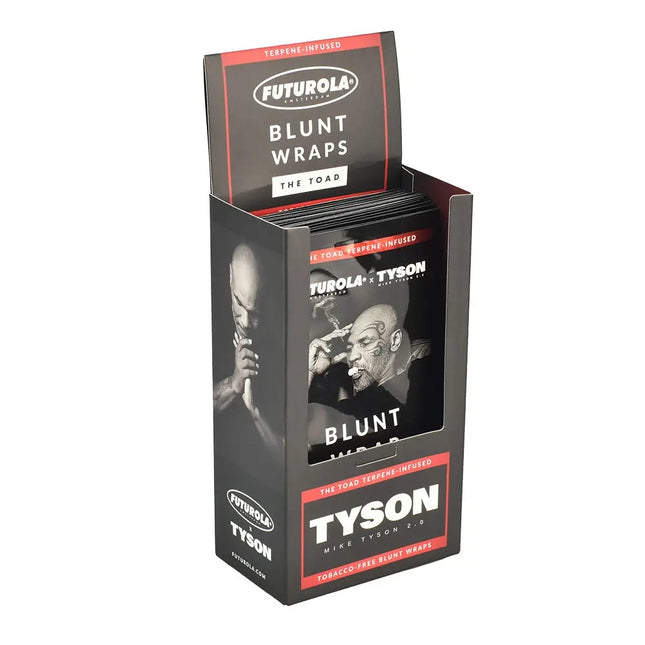 Futurola x Tyson 2.0 Terp Infused Blunt Wrap 25pcs - Vape Boss