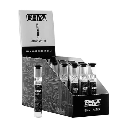 GRAV 12mm Glass Tasters Display - Vape Boss