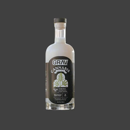 GRAV Black Label D9 THC Spirits - 250mg / 750ML - Vape Boss