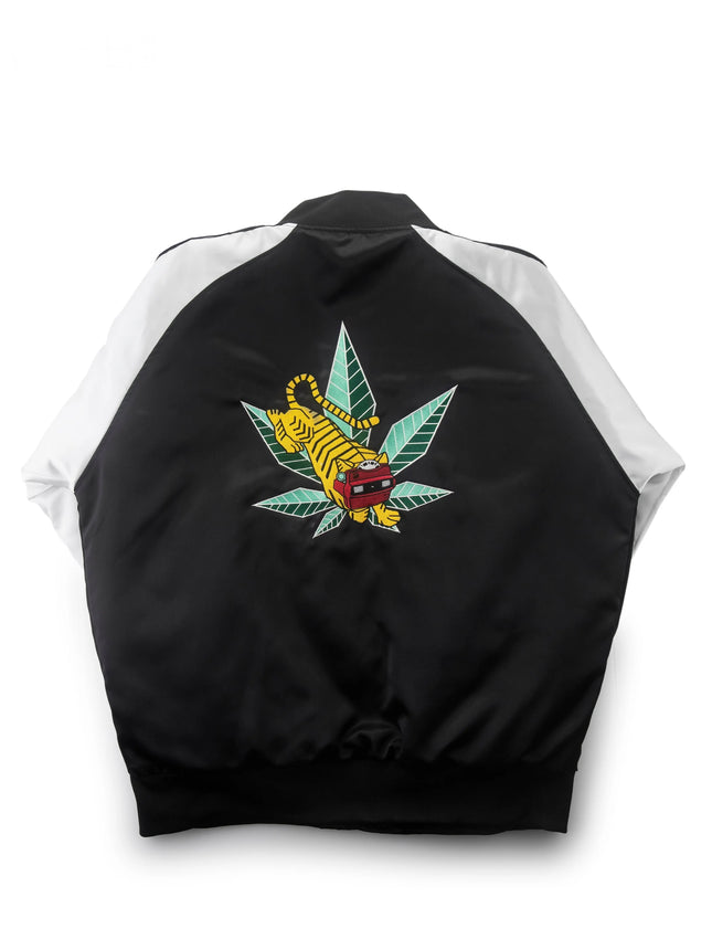 GRAV® Satin Bomber Jacket - Vape Boss
