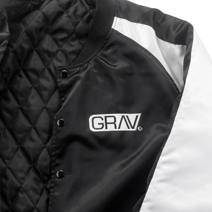 GRAV® Satin Bomber Jacket - Vape Boss