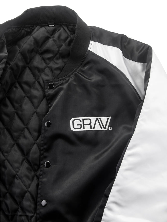 GRAV® Satin Bomber Jacket - Vape Boss