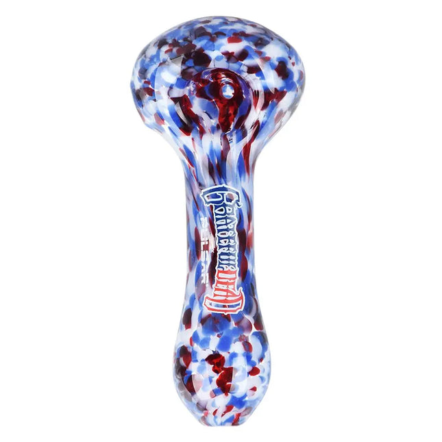 Grateful Dead x Pulsar Acid Rain Glass Spoon Pipe - 4.5" - Vape Boss