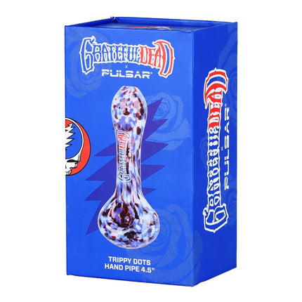 Grateful Dead x Pulsar Acid Rain Glass Spoon Pipe - 4.5" - Vape Boss