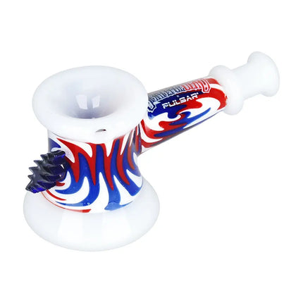 Grateful Dead x Pulsar Bolt Wig Wag Glass Hammer Hand Pipe - 4" - Vape Boss