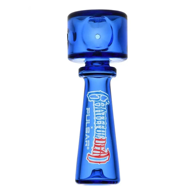 Grateful Dead x Pulsar Geometric Glass Spoon Pipe | 4.25" - Vape Boss