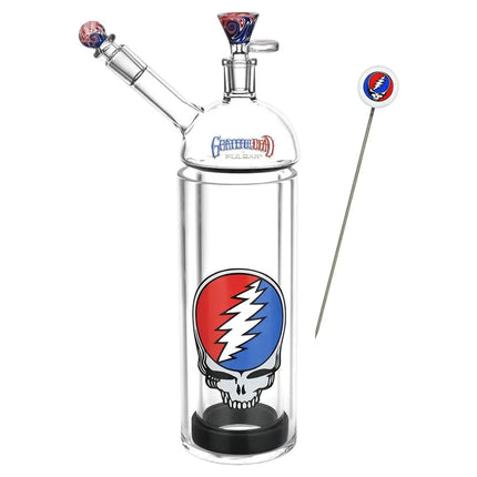 Grateful Dead x Pulsar Glass Gravity Waterpipe - 12.25" / 14mm F - Vape Boss