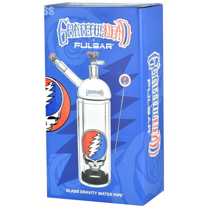 Grateful Dead x Pulsar Glass Gravity Waterpipe - 12.25" / 14mm F - Vape Boss