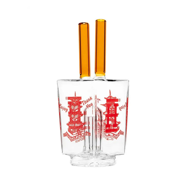 Hemper Chinese Takeout Glass Attachment for Puffco Peak & Peak Pro - 5.25 - Vape Boss