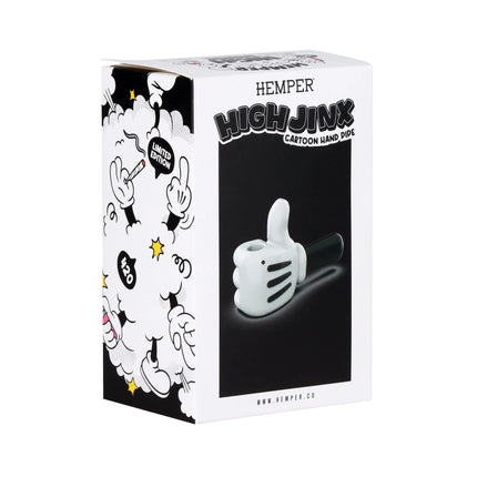 Hemper High Jinx Glass Hand Pipe - 4" - Vape Boss