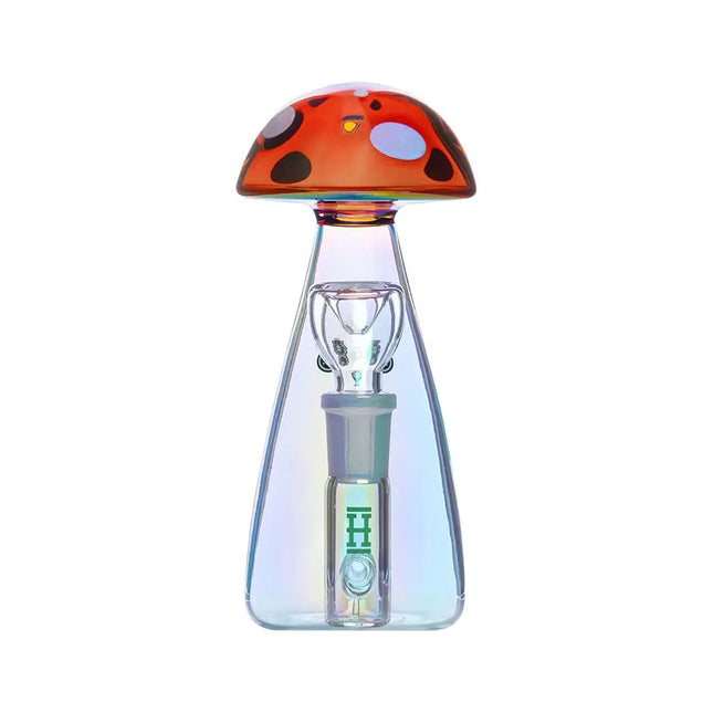 Hemper Trippy Shroom Glass Water Pipe - 5.75" / 14mm F - Vape Boss