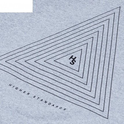 Higher Standards Hoodie - Concentric Triangle - Vape Boss