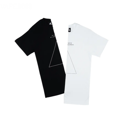 Higher Standards T-Shirt - Embroidered Triangle - Vape Boss